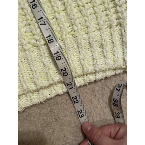 Aritzia Wilfred Medium Women Confetti Pullover Cropped Sweater Chunky Knit 15-1 - Picture 11 of 11